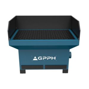 GPPH Welding & Grinding Bench With Side Guards - 1.27M x 0.77MM